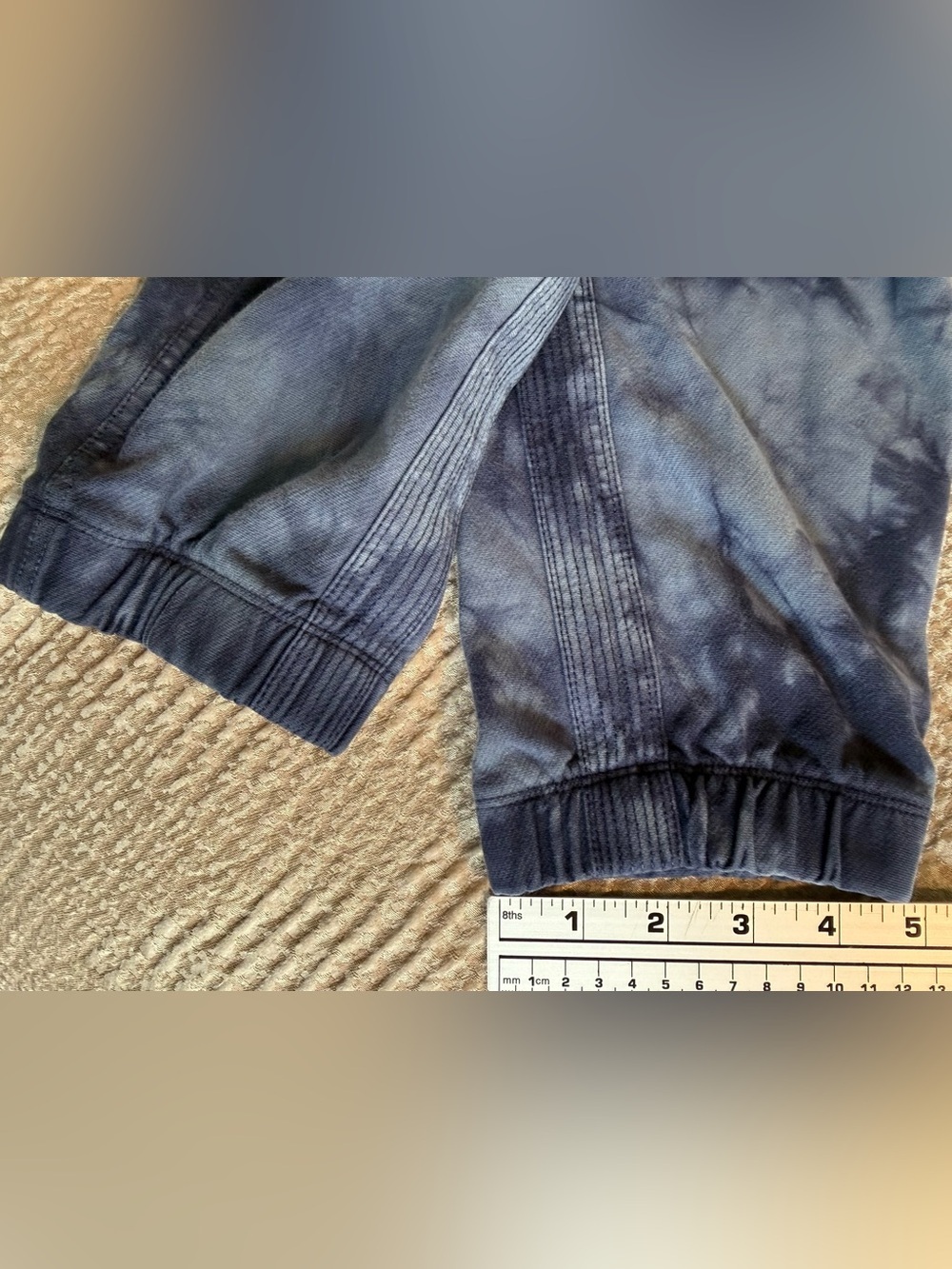 Athleta Farallon Jogger MT Coastal Blue Tie Dye Women’s Medium 988048 - Picture 13 of 13